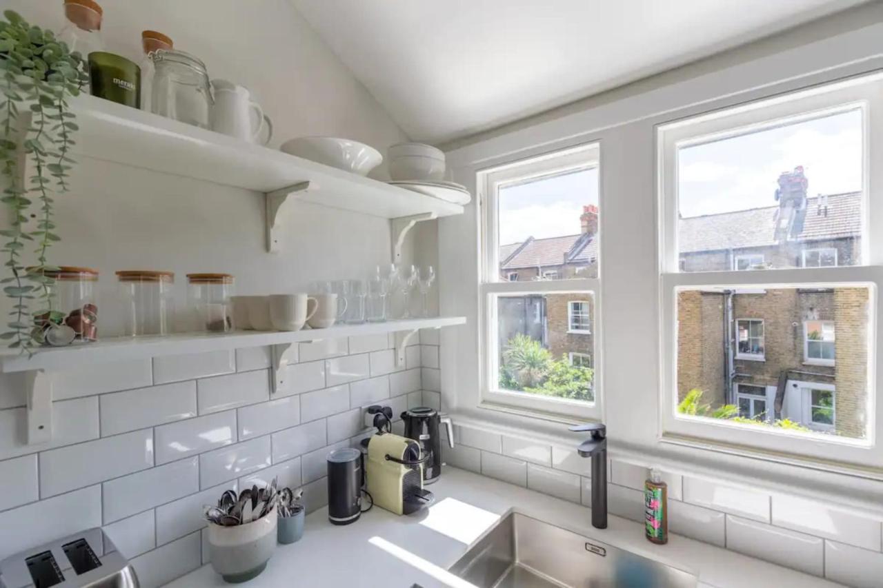 Luxuriously Designed 3 Bedroom Apartment In Clapham 伦敦 外观 照片
